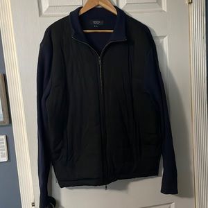Dark blue/ black knitted Nordstrom jacket